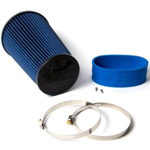 BBK 05-09 Mustang 4.6 GT Cold Air Intake Kit - Titanium Silver Powdercoat Finish