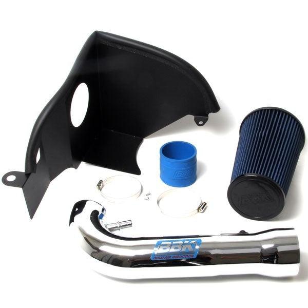 BBK 05-10 Mustang 4.0 V6 Cold Air Intake Kit - Chrome Finish - 0