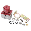 Edelbrock Fuel Pressure Regulator EFI 180 GPH 35-90 PSI -10In/Out -6 Return Red/Clear-1