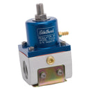 Edelbrock Fuel Pressure Regulator EFI 180 GPH 35-90 PSI -10In/Out -6 Return Blue/Clear-1