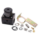 Edelbrock Fuel Pressure Regulator EFI 180 GPH 35-90 PSI -10In/Out -6 Return Black-1
