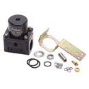 Edelbrock Fuel Pressure Regulator Carbureted 180 GPH 5-10 PSI -10 In/Out -6 Return Black-1