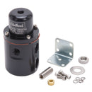 Edelbrock Fuel Pressure Regulator Carbureted 160 GPH 5-10 PSI 3/8In In/Out Returnless Black-1
