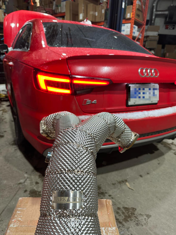 PARK AUTO MOTORSPORTS B9 AUDI S4 S5 3.0T TEST PIPE