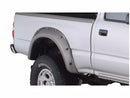 Bushwacker 95-04 Toyota Tacoma Fleetside Cutout Style Flares 4pc 74.5in Bed w/ 4WD Only - Black-2