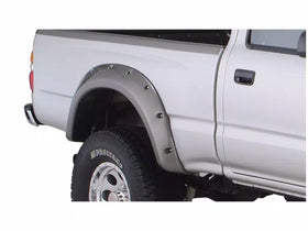 Bushwacker 95-04 Toyota Tacoma Fleetside Cutout Style Flares 4pc 74.5in Bed w/ 4WD Only - Black - 0