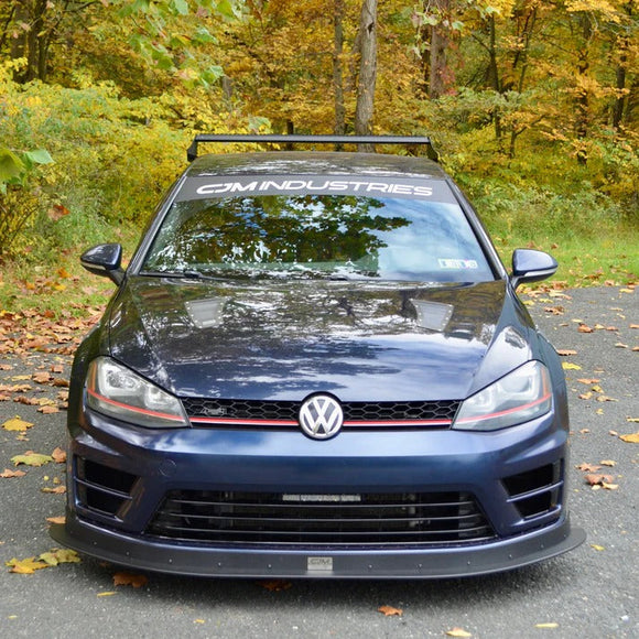 CJM Industries - MK7 Golf R Chassis Mounted Splitter W/ Air Dam V2 (2015-2017)