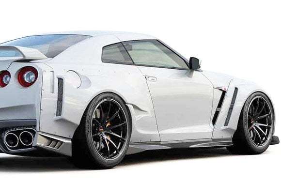 GReddy 2017+ Nissan GTR R35 GRacer Full Wide-Body Aero Kit