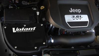 Volant 12-13 Jeep Wrangler 3.6L V6 Pro5 Closed Box Air Intake System