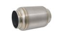 Vibrant Titanium Muffler w/Natural Tip 4in. Inlet / 4in. Outlet / 5.875in Dia-1