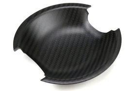 OLM Dry Carbon Fiber Exterior Door Handle Insert - 2013 FT86-Matte Carbon Fiber