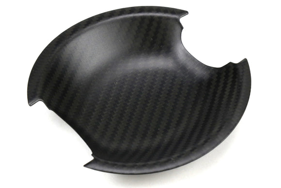 OLM Dry Carbon Fiber Exterior Door Handle Insert - 2013 FT86-Matte Carbon Fiber