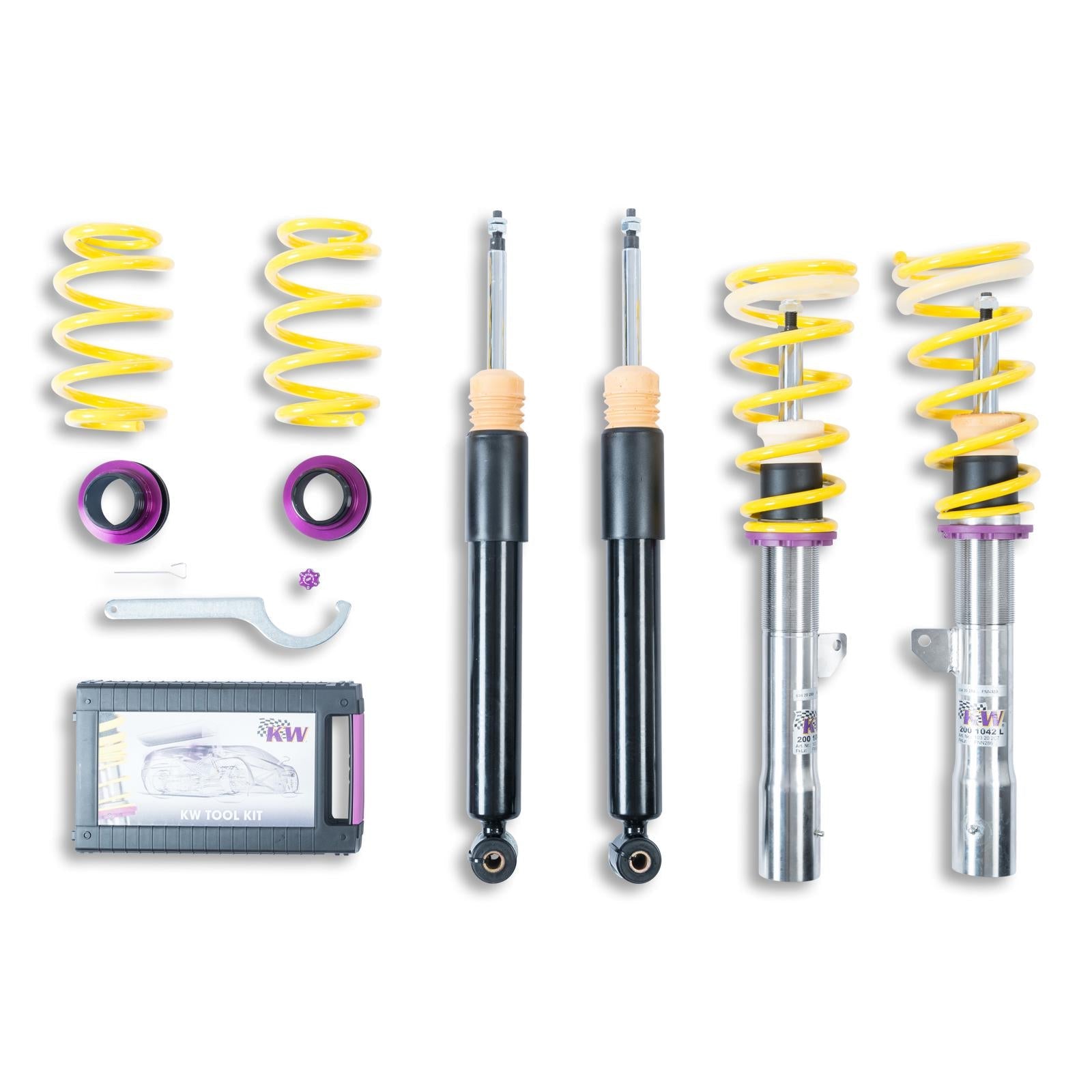 KW Coilover Kit V1 Volkswagen Golf VII R w/ DCC