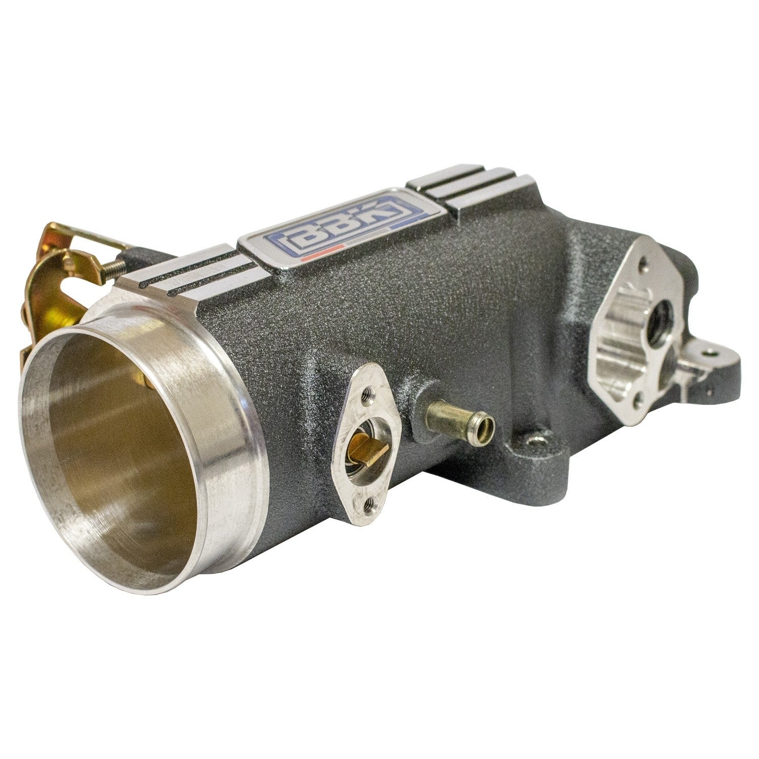 BBK 96-04 Mustang 4.6 GT 73mm Throttle Intake BBK Power Plus Series - Charcoal - 0
