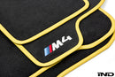 IND F8X M3 / M4 Custom Floor Mat Set-8