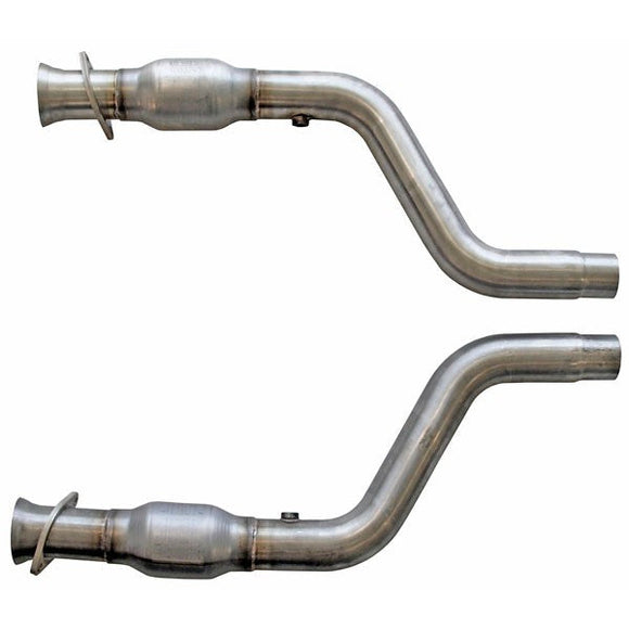 BBK 05-15 Dodge Challenger Charger Short Mid X Pipe w Catalytic Converters 2-3/4 For LT Headers