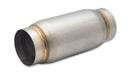 Vibrant SS Race Muffler 3.5in inlet/outlet x 9in long-1