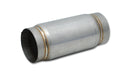 Vibrant SS Race Muffler 4in inlet/outlet x 5in long-1