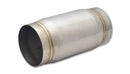 Vibrant SS Race Muffler 4in inlet/outlet x 9in long-1