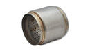 Vibrant SS Race Muffler 4.5in inlet/outlet x 5in long-1