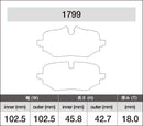 iSWEEP Brake Pads | Rear • U25 S-2