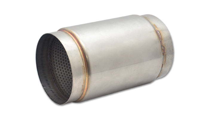 Muffler Race SS 5" Inlet/Outlet x 9" Long