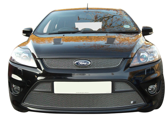 Zunsport Ford Focus ST 08MY Front Grille Set - Silver finish