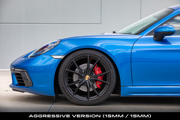 Flat 6 Motorsports - Wheel Spacer Kit with Bolts (718 Boxster / Cayman)
