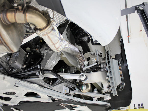 Flat 6 Motorsports Over Axle Pipes - OAP (718 GT4 / Spyder / GTS 4.0)