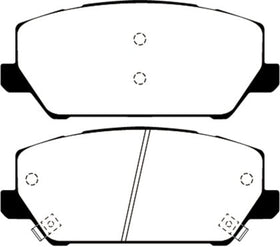 EBC 2019+ Hyundai Veloster N (2nd Gen) 2.0L Turbo Yellowstuff Front Brake Pads - 0