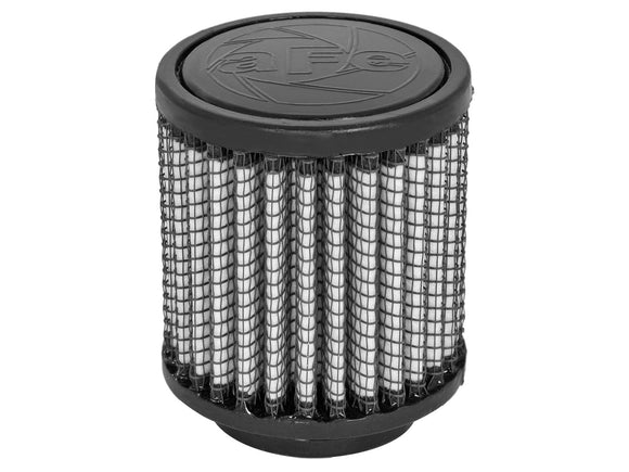 aFe Magnum FLOW Crankcase Vent Filter 1 IN F x 2-1/2 IN B x 2-1/2 IN T x 2-1/8 IN H
