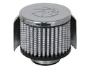 aFe MagnumFLOW Air Filters CCV PDS A/F CCV PDS 1-1/2Fx3Bx3T(Chr w/HS)x2-1/2H-1
