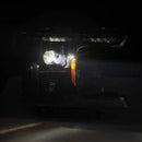 AlphaRex 18-20 Ford F-150 (Req. Conv F150 w/LED) LUXX LED Proj HL Alpha-Blk w/Actv Lt Seq Sig SB DRL-4