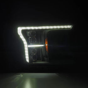 AlphaRex 18-20 Ford F-150 NOVA LED Proj Headlight  Blk (14th Gen G2 Style) - 0