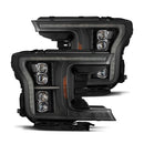 AlphaRex 18-20 Ford F-150 NOVA LED Proj Headlight  Blk (14th Gen G2 Style)-1