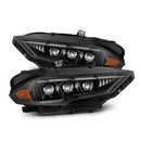 18-23 Ford Mustang MK II NOVA-Series LED Projector Headlights Alpha-Black-1