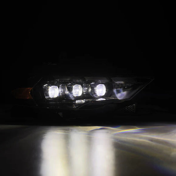 18-23 Ford Mustang MK II NOVA-Series LED Projector Headlights Alpha-Black
