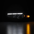 18-23 Ford Mustang MK II NOVA-Series LED Projector Headlights Black-4