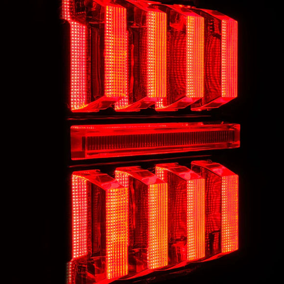 18-26 Jeep Wrangler JL NOVA-Series Prismatic LED Tail Lights Alpha-Black