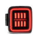 18-26 Jeep Wrangler JL NOVA-Series Prismatic LED Tail Lights Alpha-Black-4