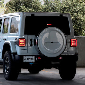 AlphaRex 18-24 Jeep Wrangler JL NOVA-Series LED Tail Lights - 0