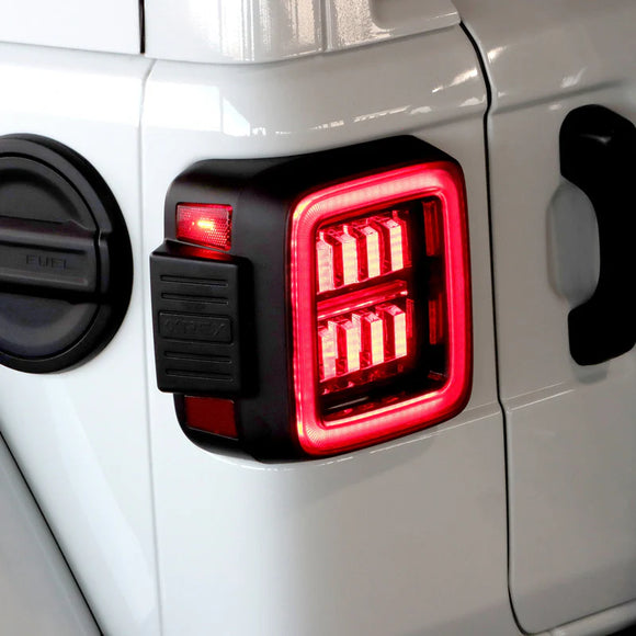 AlphaRex 18-24 Jeep Wrangler JL NOVA-Series LED Tail Lights