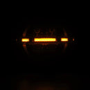 AlphaRex 18-23 Jeep Wrangler JL/Gladiator JT LED Proj Headlights Alpha-Blk w/ Activ Light/Seq Signal-4