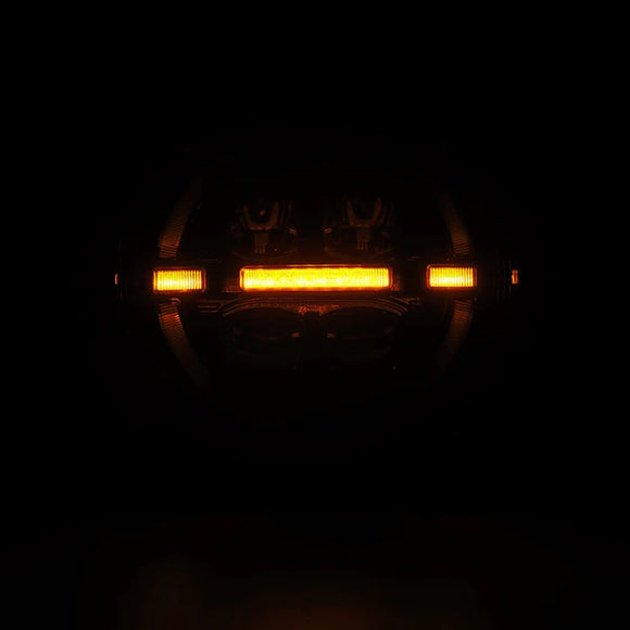 AlphaRex 18-23 Jeep Wrangler JL/Gladiator JT LED Proj Headlights Black w/ Activ Light/Seq Signal/DRL