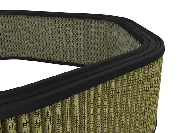 Magnum FLOW Round Racing Air Filter w/ Pro GUARD 7 Media 20" L x 20" W x 5.35" H w/ Expanded Metal