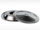 aFe MagnumFLOW Air Filters Round Racing A/F Chrome Top & Base 14 w/7/8 Drop-1