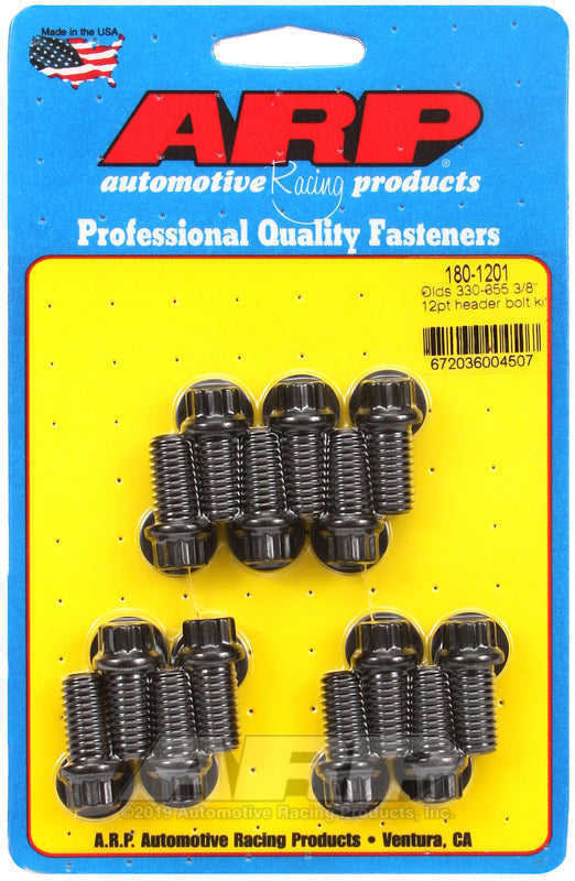 OLDS 330-350 HDR BOLT KIT 12PT