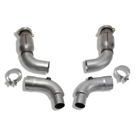 Ford Mustang GT 3 Inch High Flow Catted Mid Pipe Kit 15-23 - 0