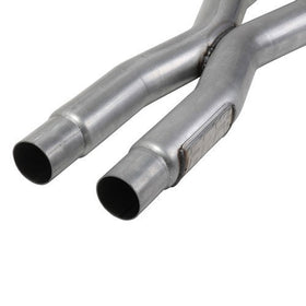 BBK 15-20 Ford Mustang GT 5.0L Resonator Delete X-Pipe (For Use w/Shorties Or Stock Manifolds) - 0