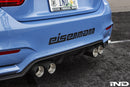 Eisenmann F8X M3 / M4 Performance Exhaust + 4x90 Carbon Tip Set-16